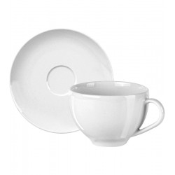 Xícara Para Chá 250ml Maria Augusta Porcelana Tramontina